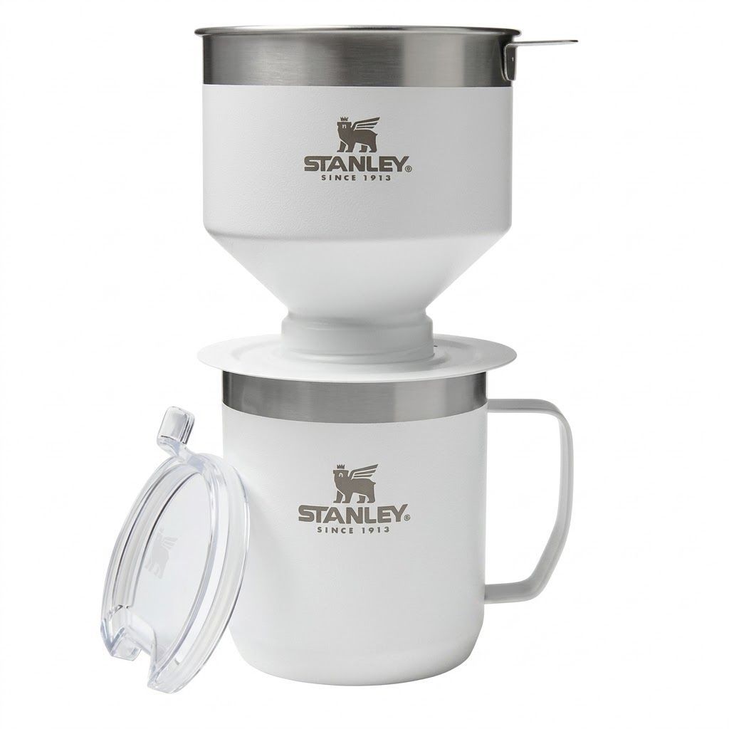 Походная кофеварка STANLEY Perfect Brew Pour Over Set 10-09566-034 белая с доставкой по России | BreadyФото 3