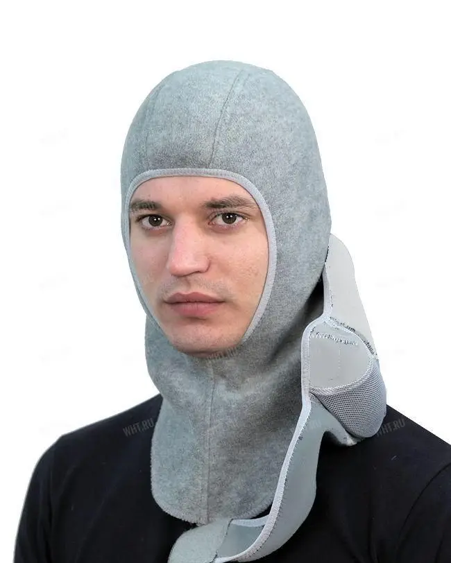 Тепловая маска Балаклава 3 в 1 арт. ТМ 1.4. (серый) САЙВЕР | SAYVER с доставкой по России | BreadyФото 2