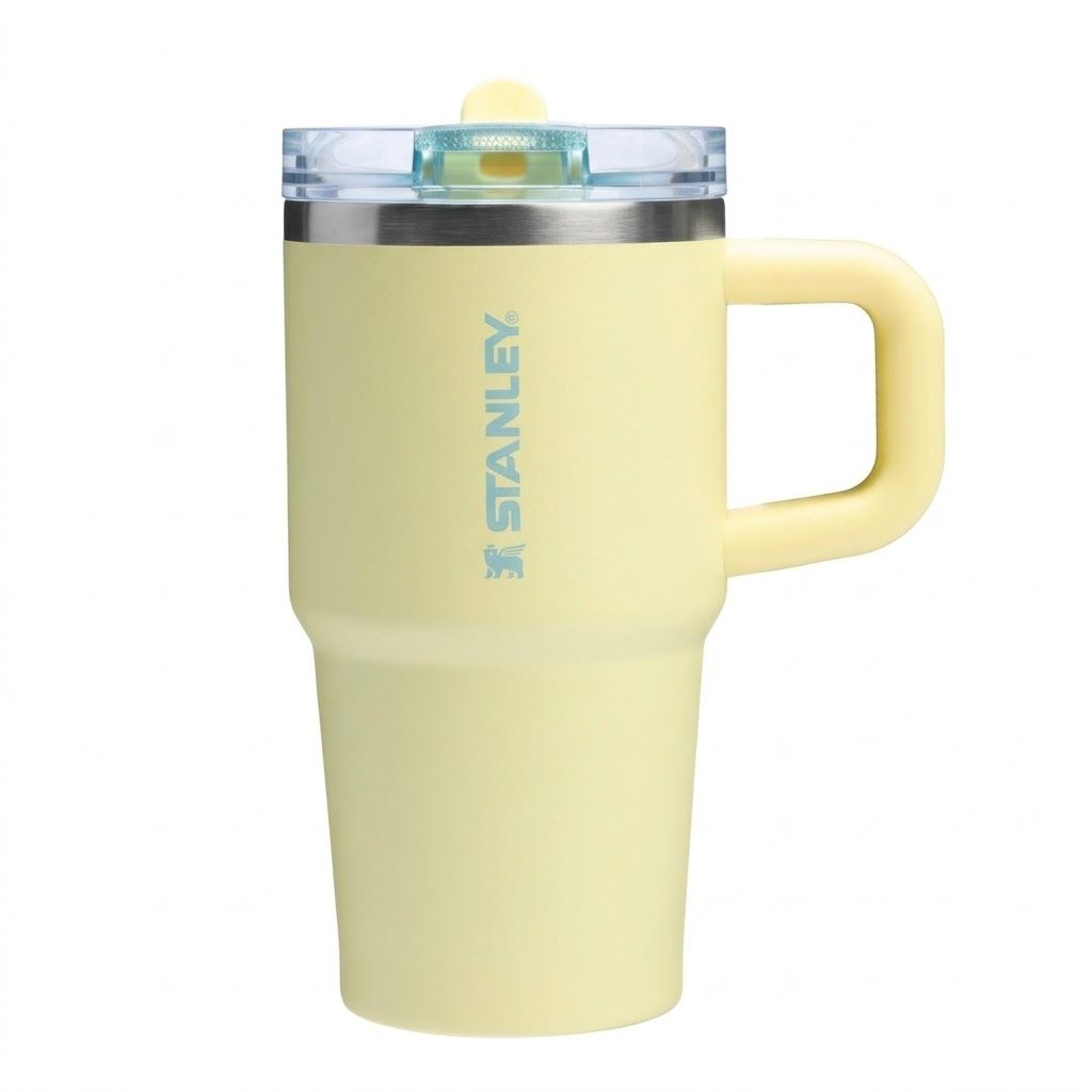 Термокружка STANLEY The Quencher ProTour Flip Straw Tumbler 591 ml (помело pomelo), 10-12980-010 с доставкой по России | BreadyФото 0