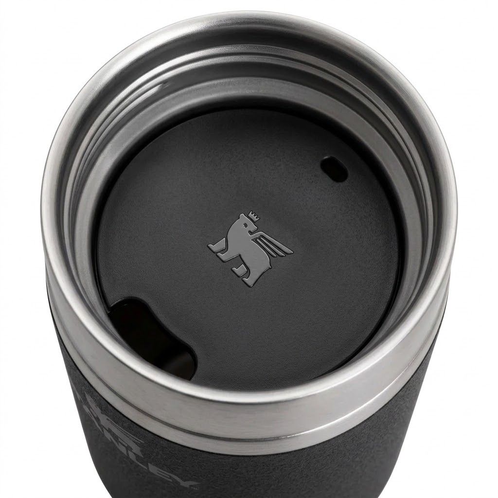 Термокружка Stanley Adventure Shortstack Travel Mug 354ml (черная) 10-13322-001 с доставкой по России | BreadyФото 3