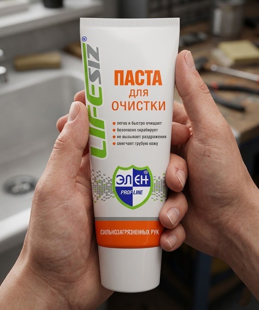 Паста для очистки кожи сильнозагрязнённых рук с натуральным абразивом с доставкой по России | BreadyФото 5