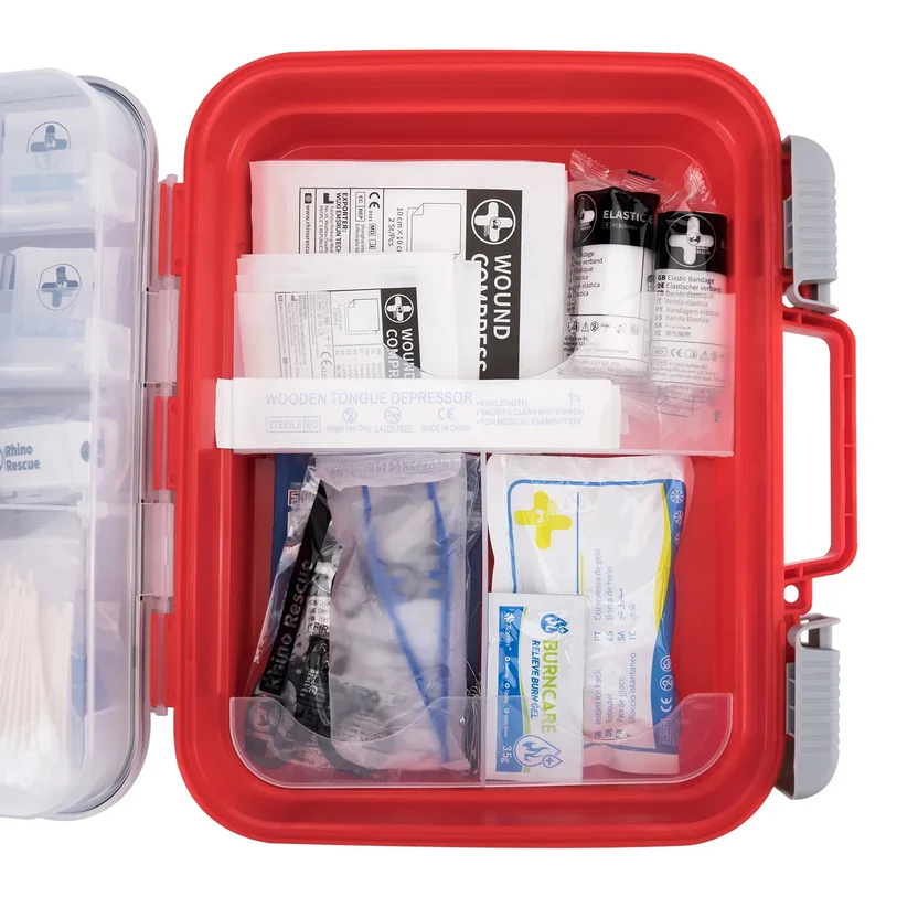 Набор первой медицинской помощи Rhino Rescue First Aid Kit CPIK0063 пластиковый кейс с доставкой по России | BreadyФото 4