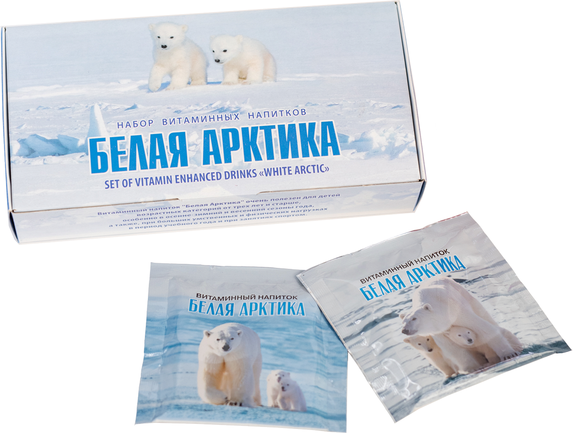 Набор витаминных напитков "Белая Арктика", 10 шт.  с доставкой по России и в Казахстан | BreadyФото 0