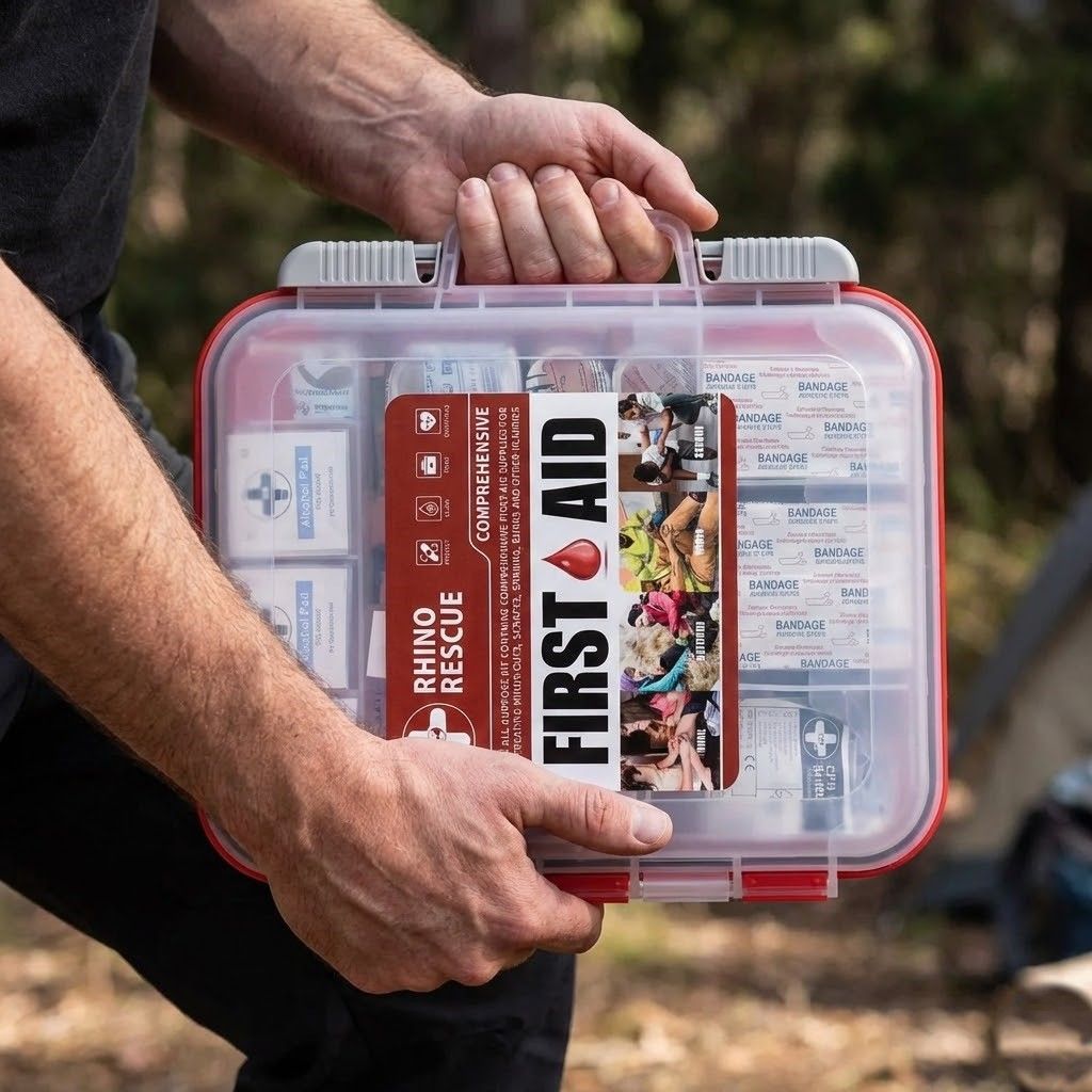 Набор первой медицинской помощи Rhino Rescue First Aid Kit CPIK0063 пластиковый кейс с доставкой по России | BreadyФото 11