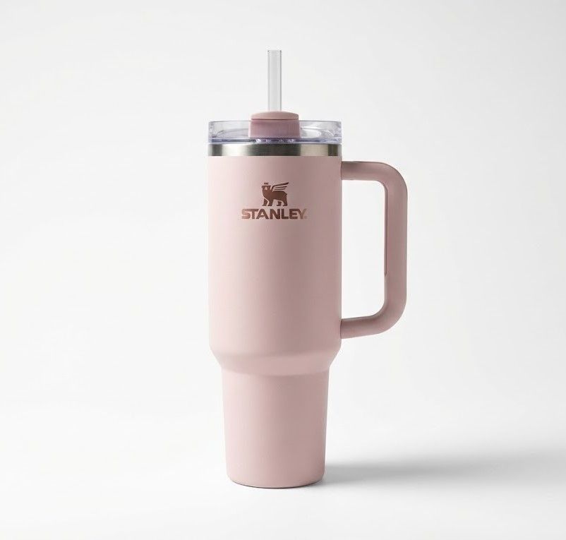 Термокружка STANLEY FLOWSTATE TUMBLER 10-11912-003-розовый кварц 887 ML с доставкой по России | BreadyФото 0