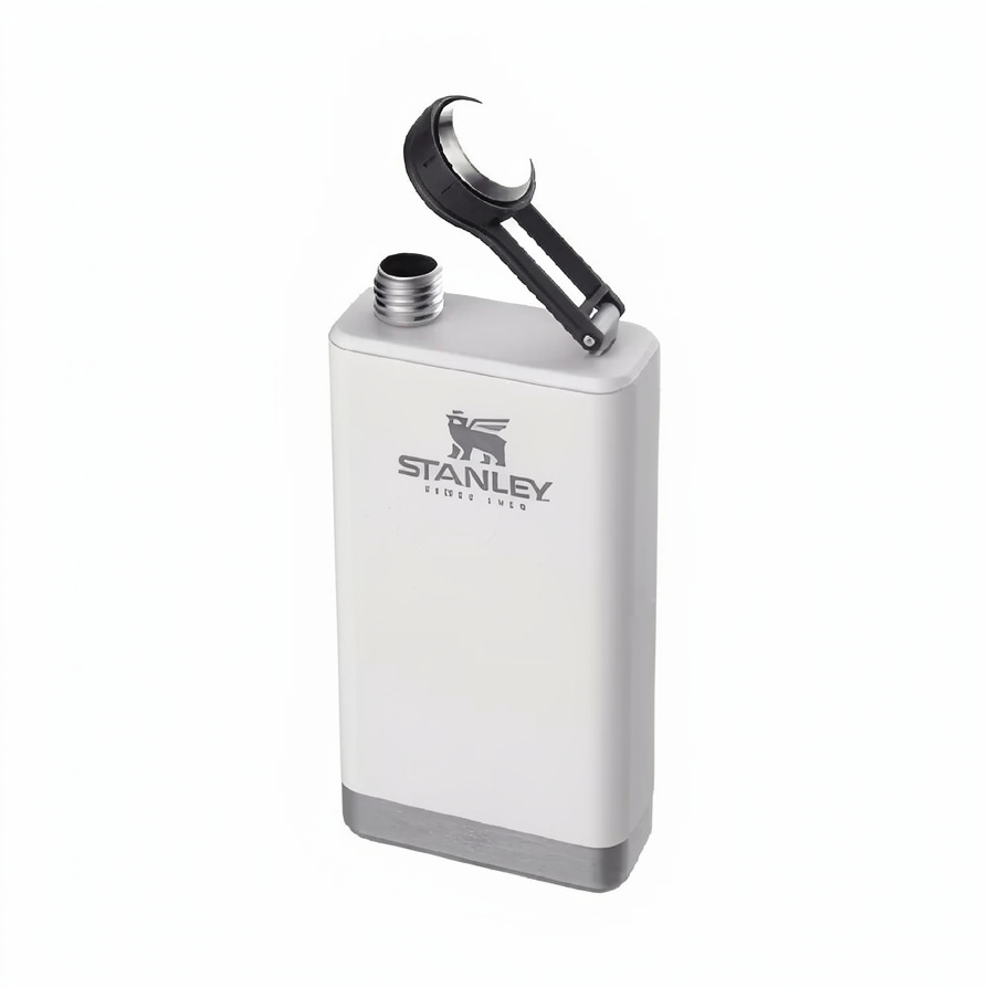Фляга STANLEY Adventure Pre-party Flask 10-01564-062 белая 230mL с доставкой по России | BreadyФото 2