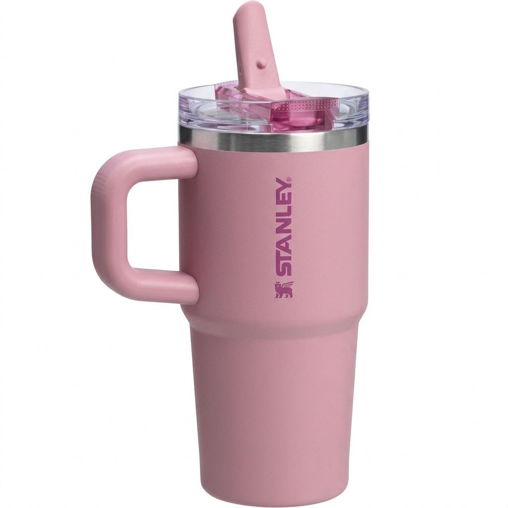Термокружка STANLEY The Quencher ProTour Flip Straw Tumbler 591 ml (цветение вишни cherry blossom), 10-12980-012 с доставкой по России | BreadyФото 3