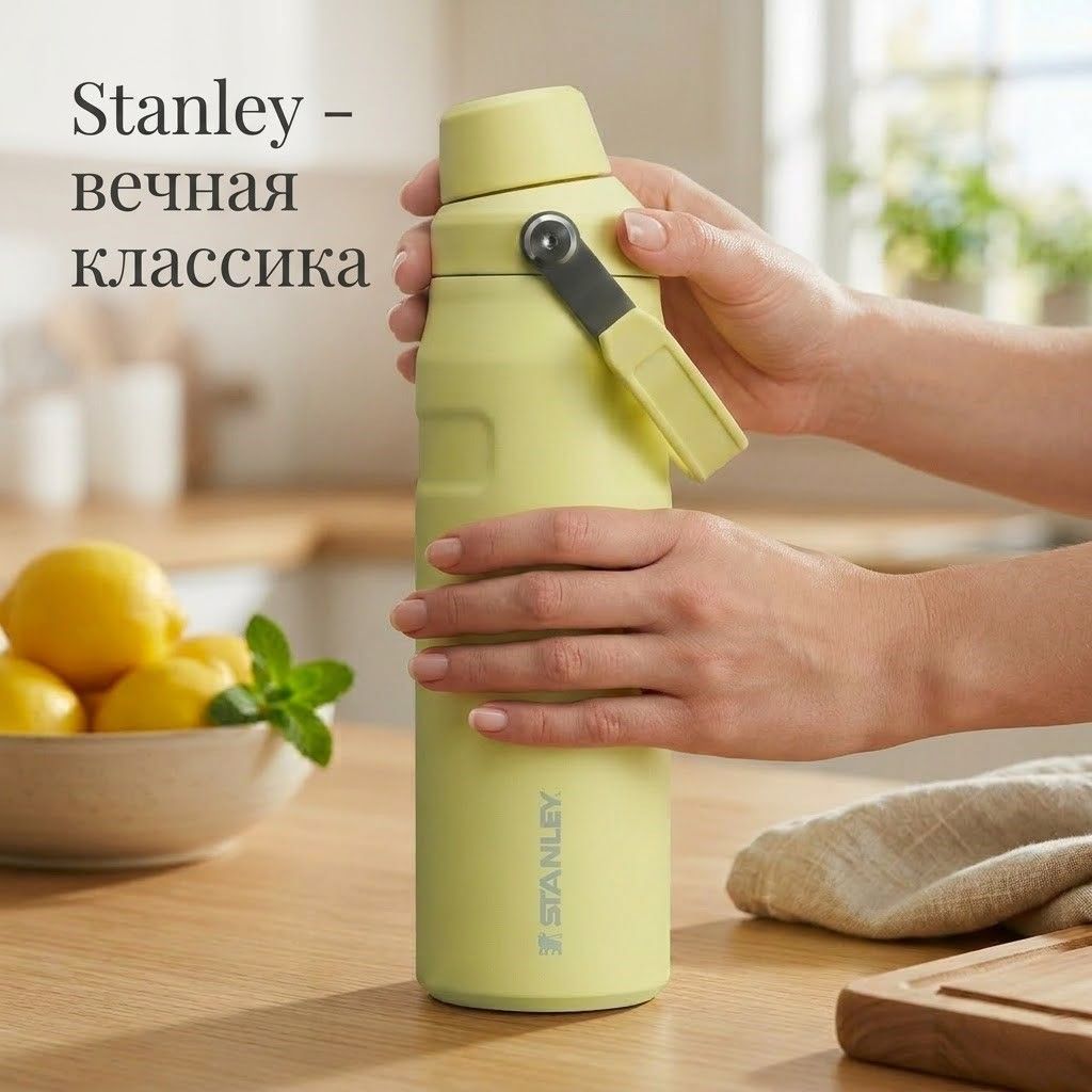 Термобутылка STANLEY GO Iceflow™ 473 ml (10-12579-012) pomelo помело с доставкой по России | BreadyФото 4