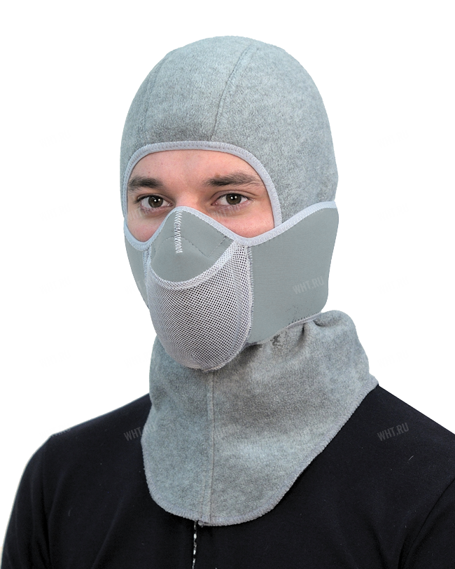 Тепловая маска Балаклава 3 в 1 арт. ТМ 1.4. (серый) САЙВЕР | SAYVER с доставкой по России | BreadyФото 0