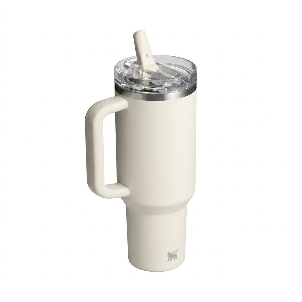 Термокружка STANLEY The Quencher ProTour Flip Straw Tumbler 1.18 l (крем cream), 10-12982-008 с доставкой по России | BreadyФото 3