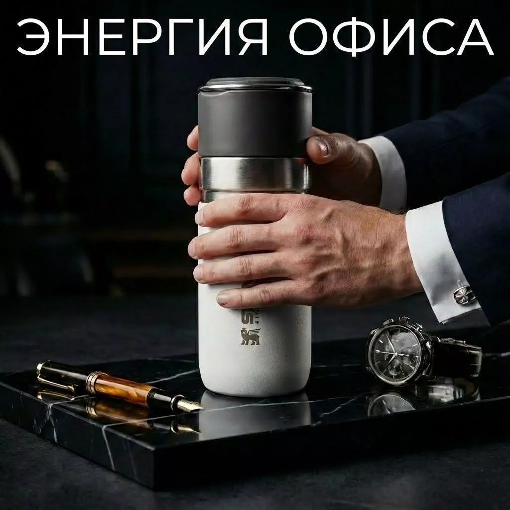 Термобутылка STANLEY GO Bottle белая 500ML 10-09557-002 с доставкой по России | BreadyФото 6