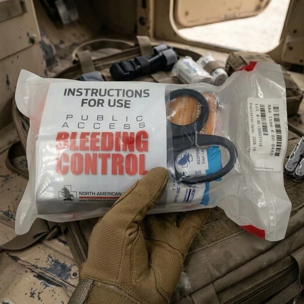 Экстренный набор для остановки кровотечения NAR Bleeding Control Kit с доставкой по России | BreadyФото 3