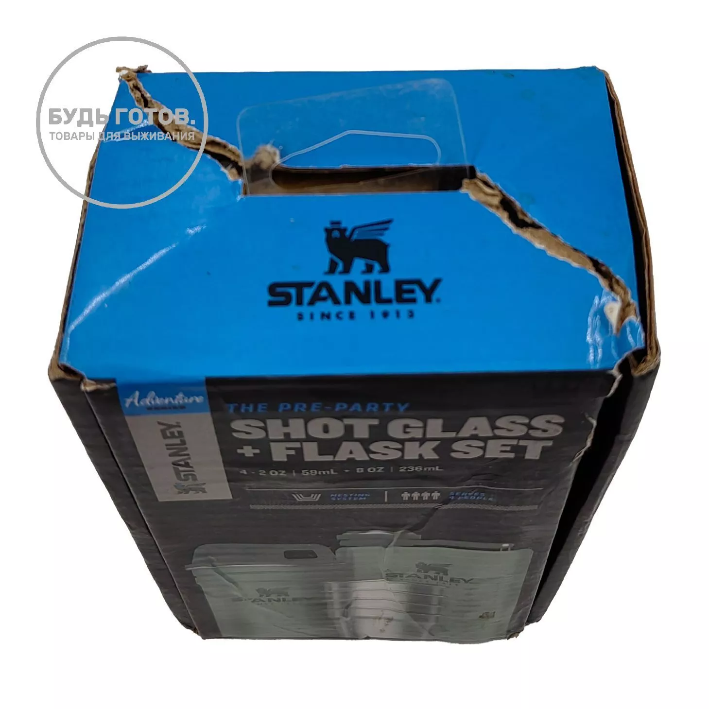 [Дисконт] Набор стопок STANLEY ADVENTURE 0,59L c флягой 0,23L зеленый 10-01883-058 с доставкой по России | BreadyФото 7