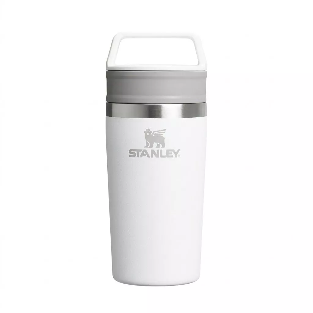 Термокружка Stanley Adventure Shortstack Travel Mug 354ml (белая) 10-13322-002 с доставкой по России | BreadyФото 0