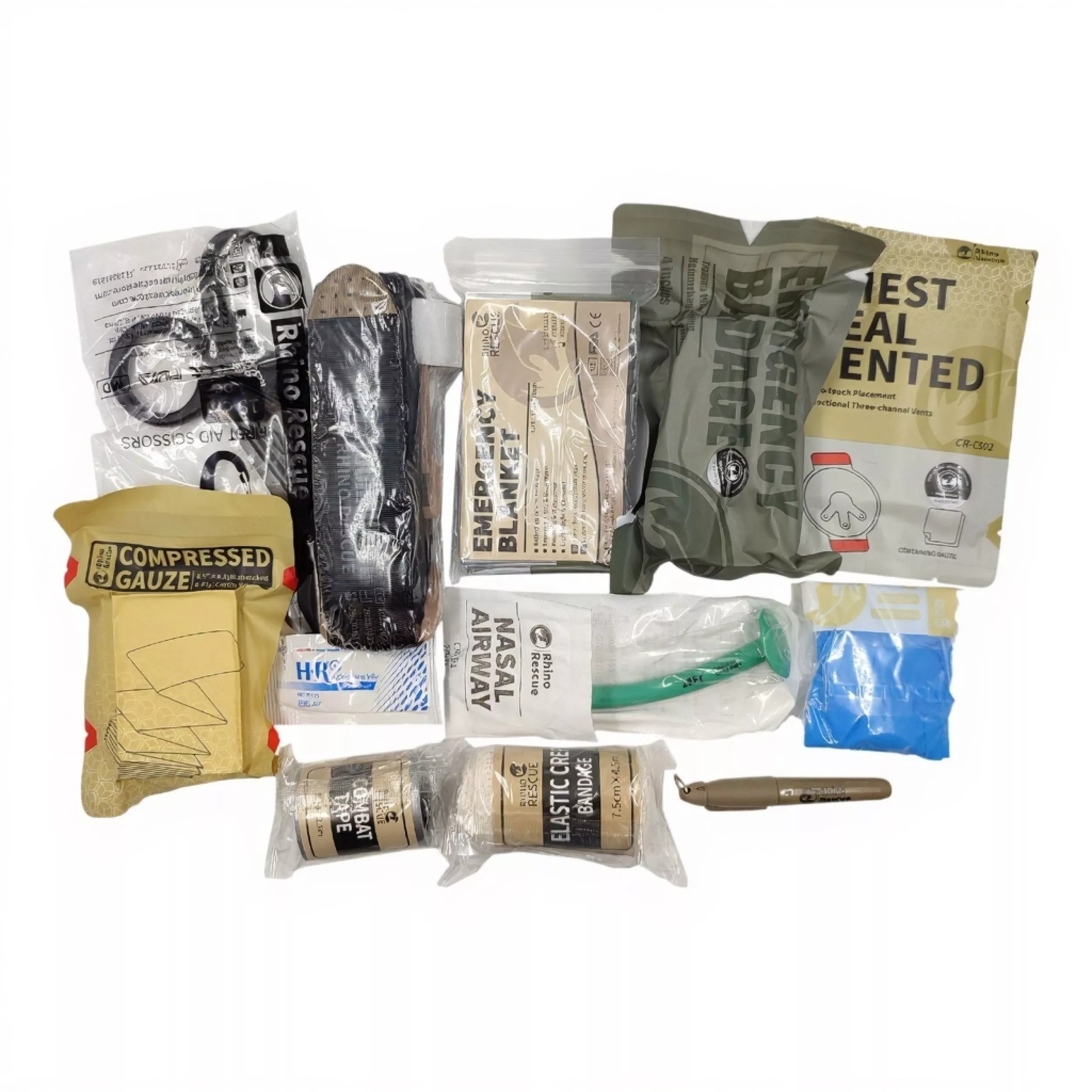 Тактическая аптечка QUICK PULLING IFAK  RHINO RESCUE HWJB0076 с доставкой по России | BreadyФото 7