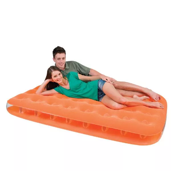 Кровать надувная Bestway Fashion Flocked Air Bed Q с доставкой по России и в Казахстан | Bready