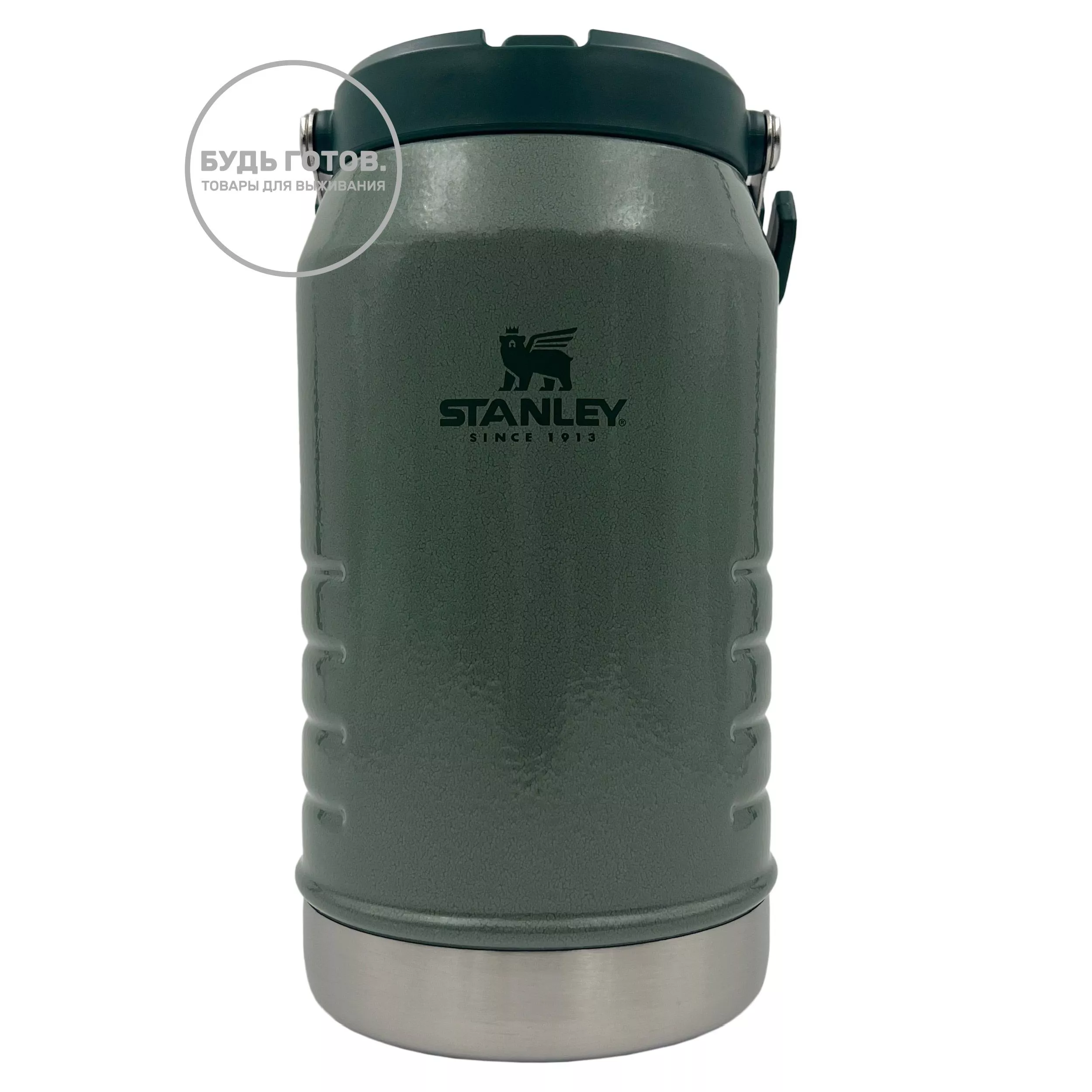 Вакуумный кувшин Stanley IceFlow Flip Straw Jug 1.9L (темно-зеленый), 10-09995-036 с доставкой по России и в Казахстан | BreadyФото 0