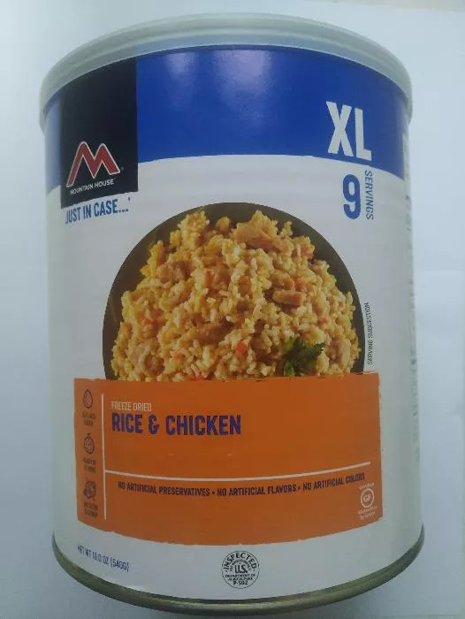 Курица с рисом Mountain House Маунтин Хаус RICE & CHICKEN 540 г с доставкой по России | BreadyФото 0