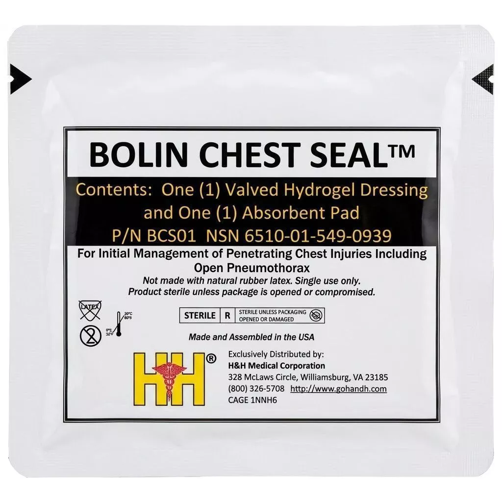 Окклюзионный пластырь Bolin Chest Seal H&H с доставкой по России | BreadyФото 0