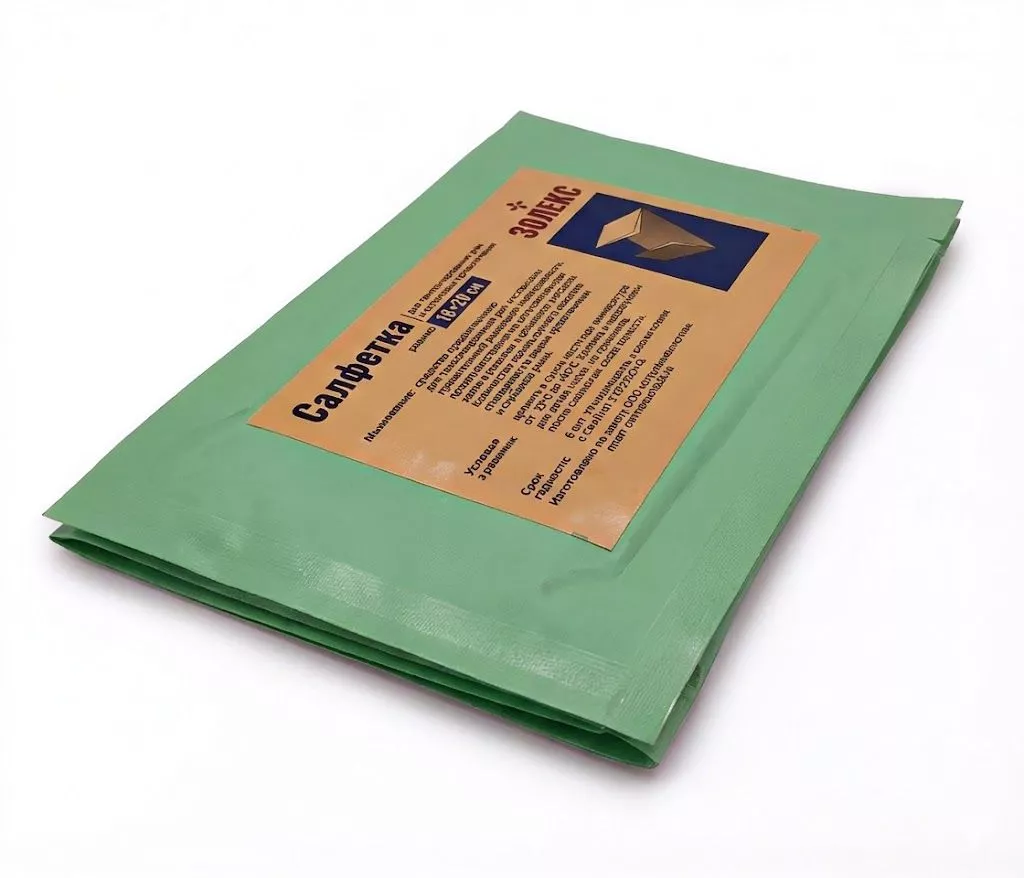 Гемостатическая салфетка- тампонада "Золекс" 18х20 см. с доставкой по России | BreadyФото 2