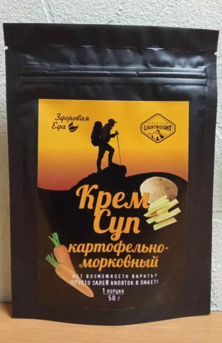 Суп-пюре картофельно-морковный "Здоровая Еда" 50 г с доставкой по России и в Казахстан | Bready