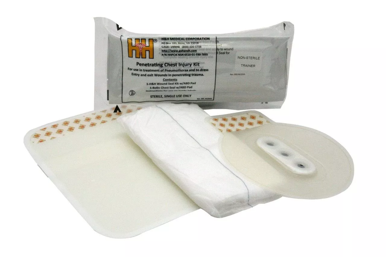 Набор для проникающего ранения грудной клетки Penetrating Chest Injury Kit H&H с доставкой по России | BreadyФото 0