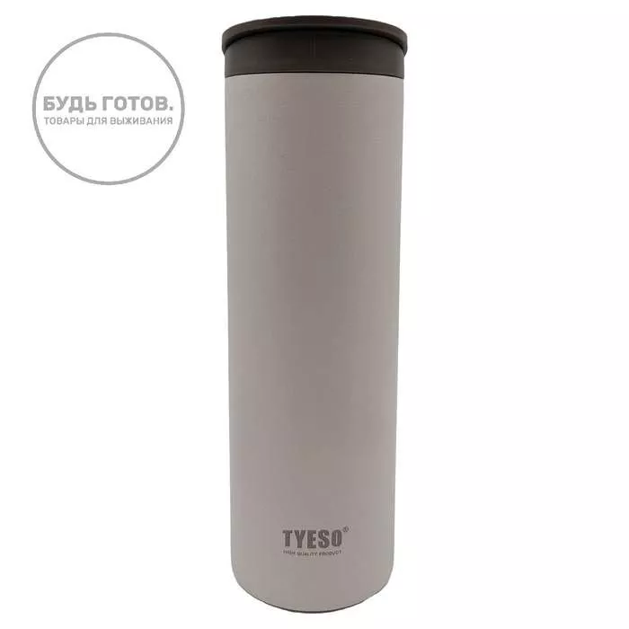 Термокружка Tyeso TS-8841 500ML серая с доставкой по России и в Казахстан | BreadyФото 0