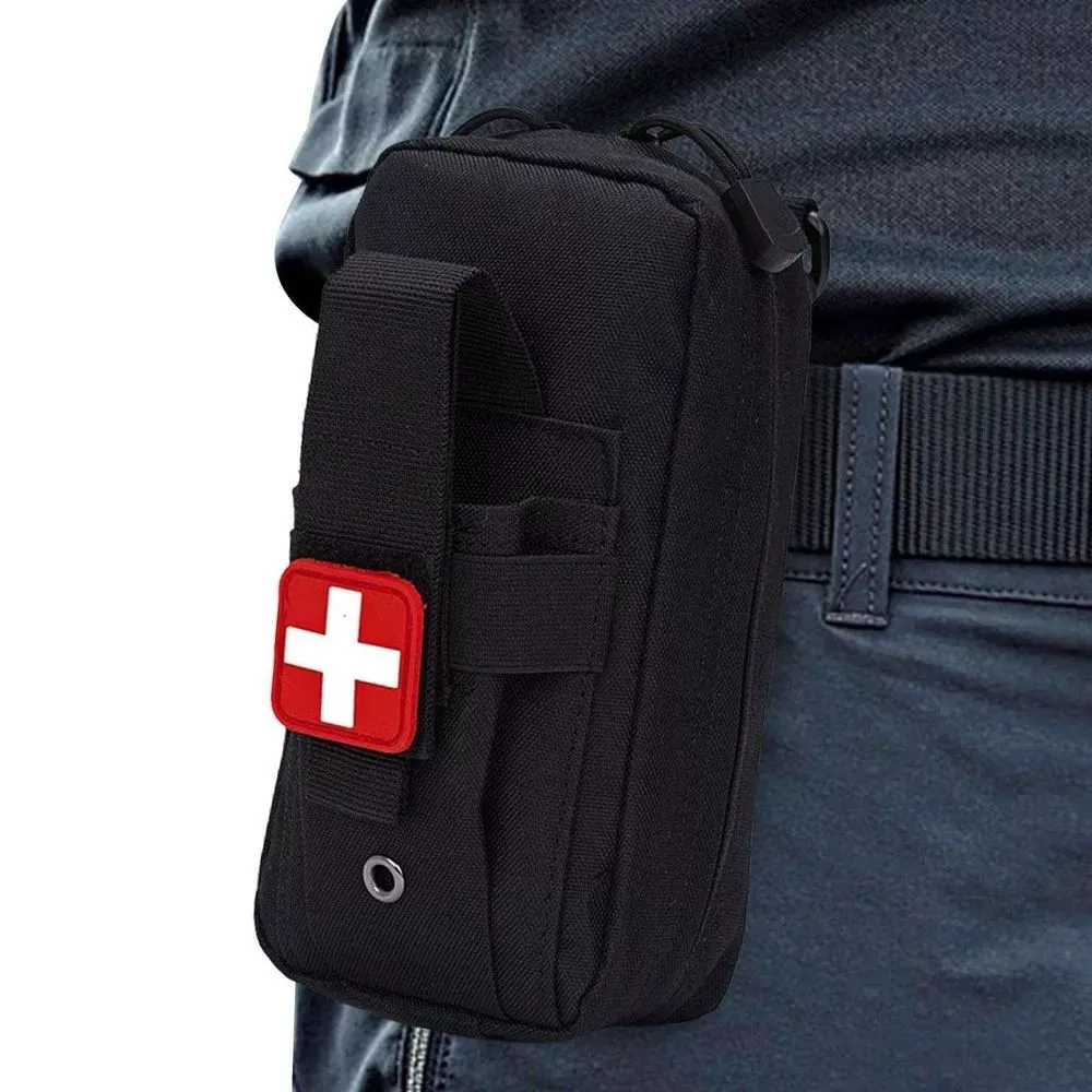 Аптечка тактическая малая первого эшелона (черная) с доставкой по России | BreadyФото 3