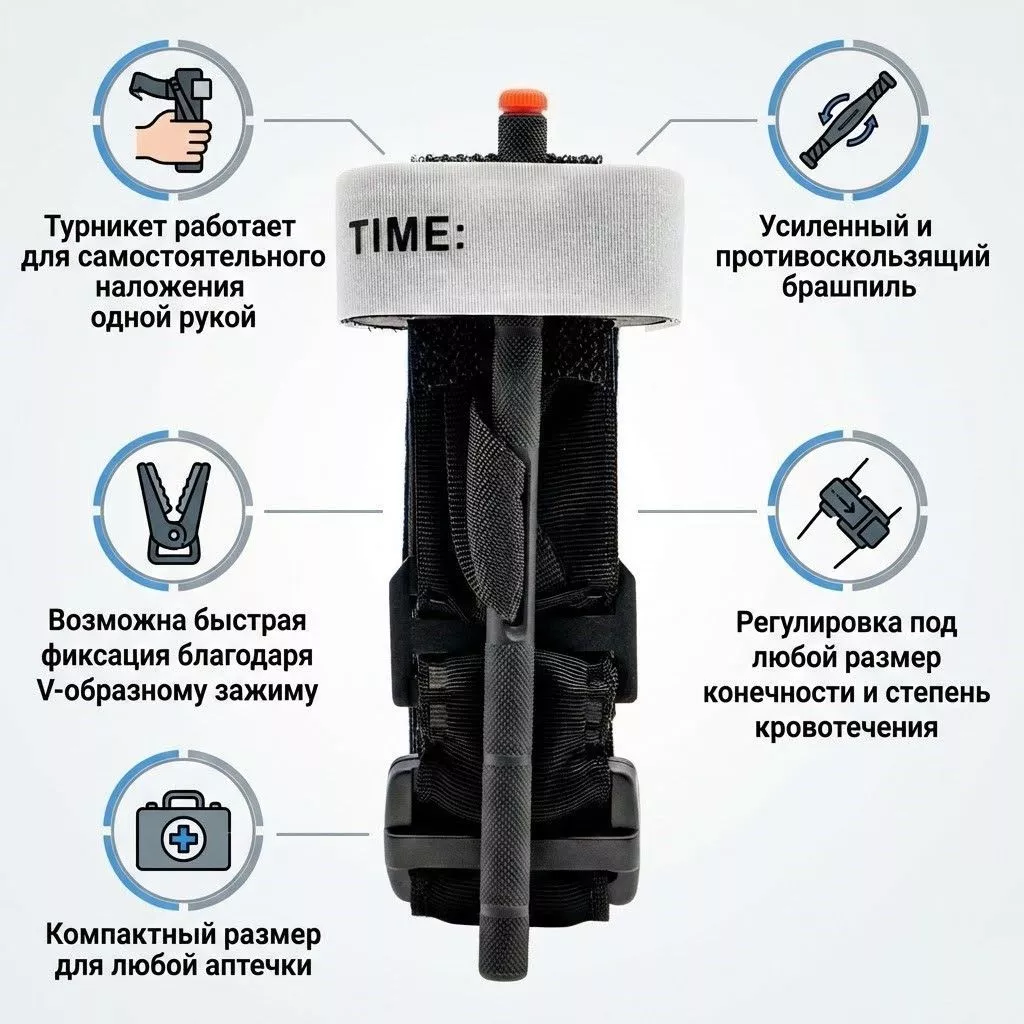 Турникет RHINO RESCUE Tourniquet (Металлический зажим) с доставкой по России | BreadyФото 1