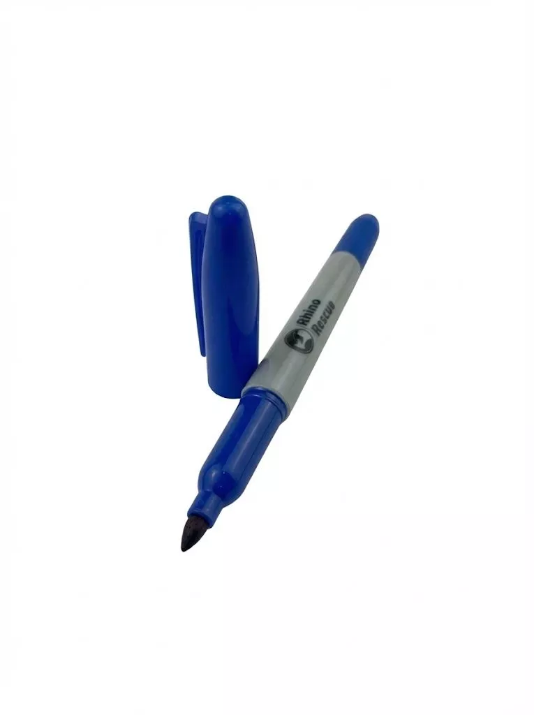 Маркер перманентный тактический двухсторонний RHINO Rescue (синий) с доставкой по России | BreadyФото 6