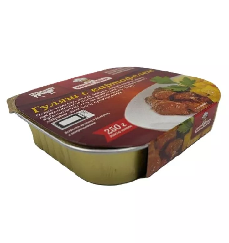 Гуляш с картофелем Л4, 250 г (Бизнес Повар) с доставкой по России | BreadyФото 3