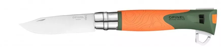 Нож складной Opinel №12 VRI EXPLORE Kaki/Orange с доставкой по России и в Казахстан | Bready