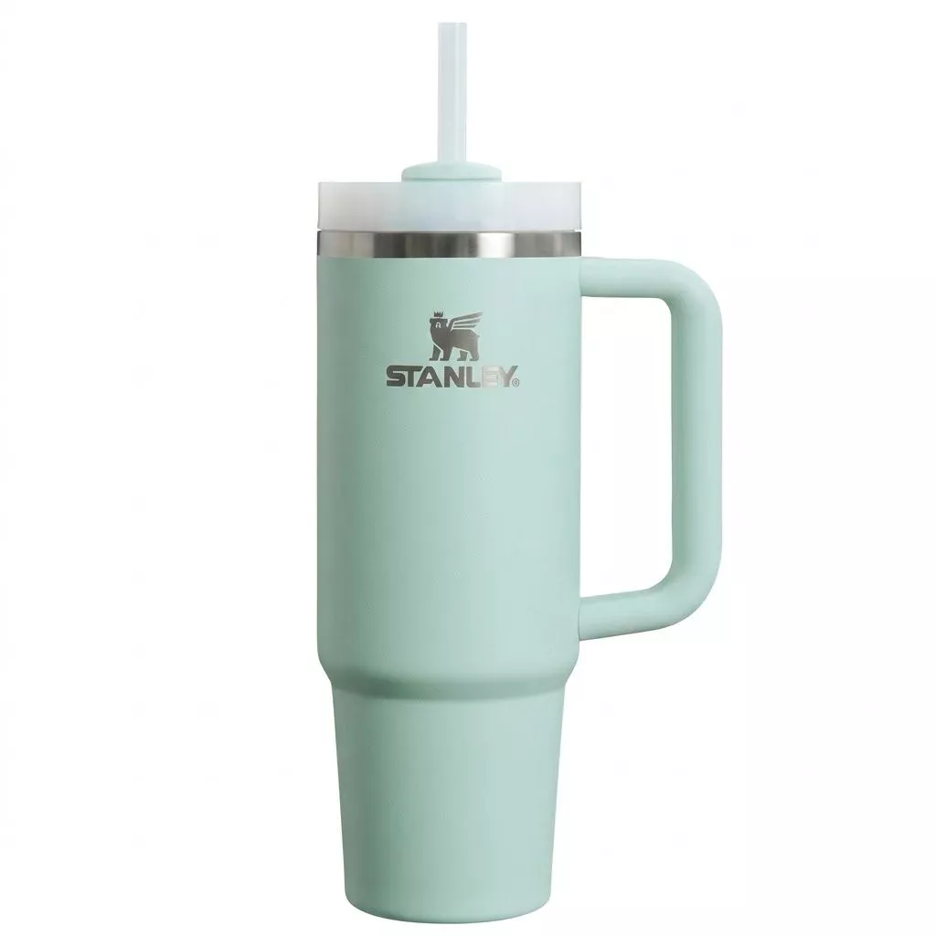 Термокружка STANLEY THE QUENCHER H2.0 FLOWSTATE TUMBLER 887 ml (морская пена seafoam), 10-11912-124 с доставкой по России | BreadyФото 0