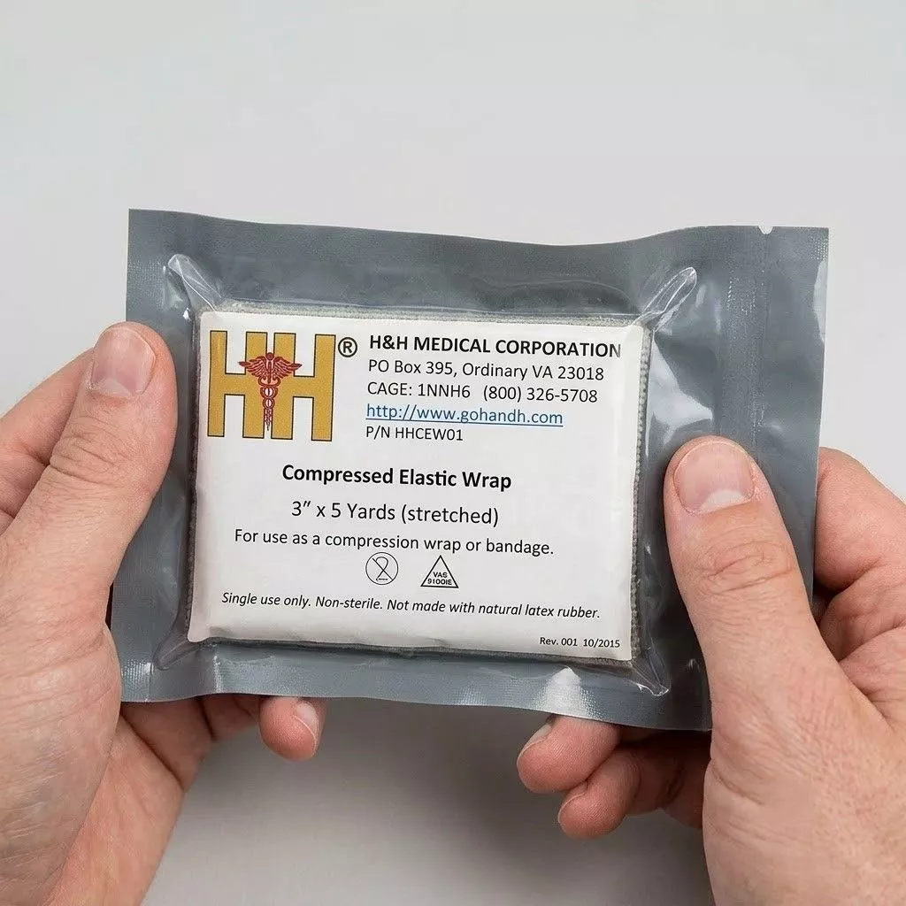 Компрессионный эластичный бинт Compressed Elastic Wrap H&H с доставкой по России | BreadyФото 3
