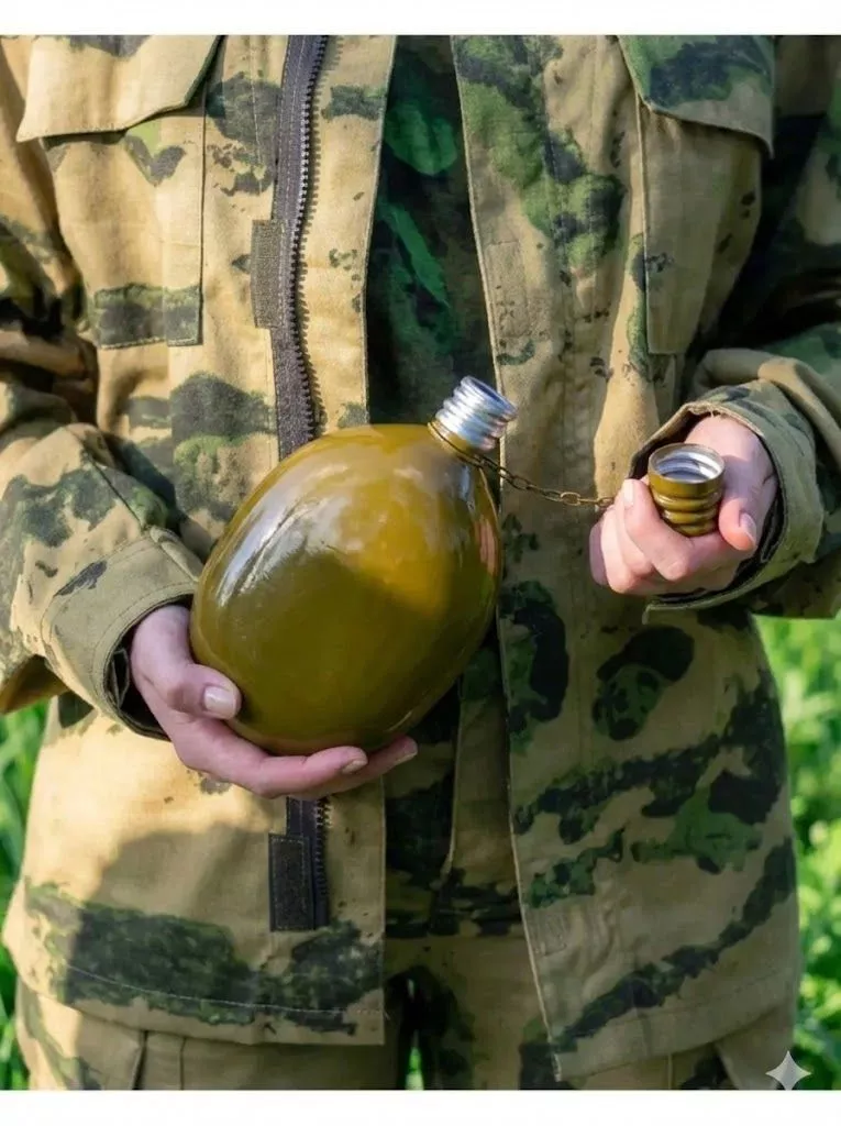 Фляга армейская 750 мл без чехла с доставкой по России | BreadyФото 4