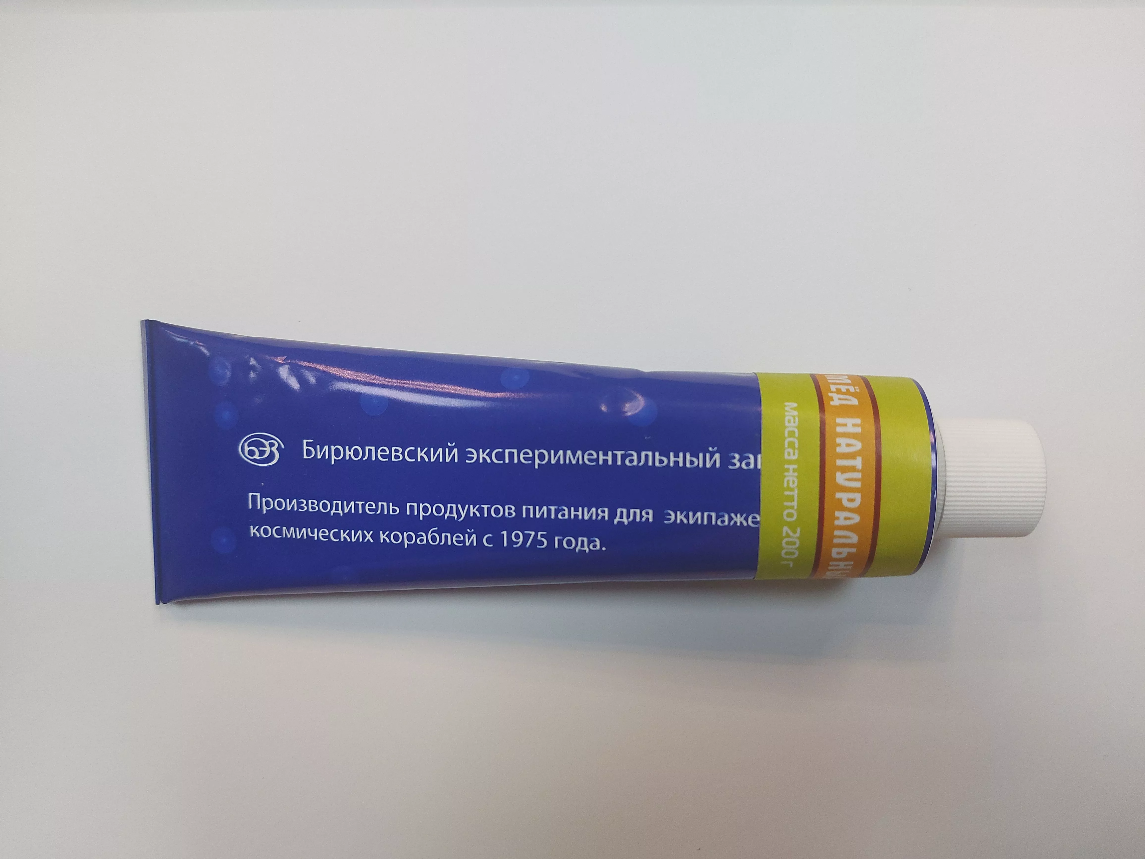 Мёд натуральный в космической тубе 200г. с доставкой по России и в Казахстан | Bready