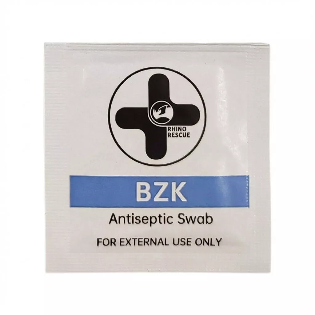 Салфетка антисептическая  RHINO Rescue BZK Antiseptic Swab с доставкой по России | BreadyФото 0