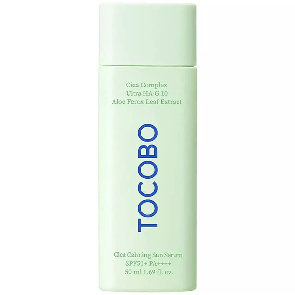 Солнцезащитный крем Cica Calming Sun Cream SPF50+ PA++++ TOCOBO с доставкой по России | Bready