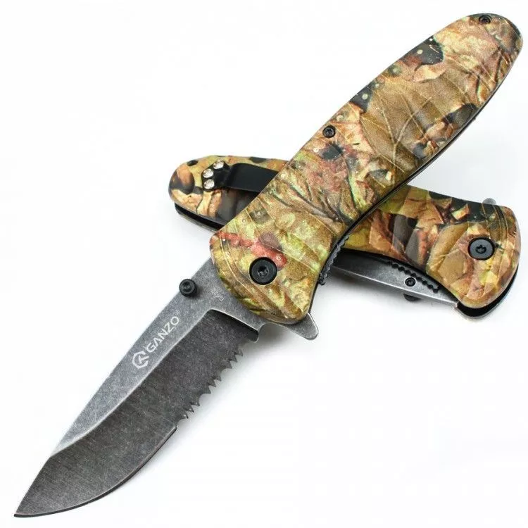 Нож Ganzo G622-CA3-4S, коричневый с доставкой по России и в Казахстан | Bready