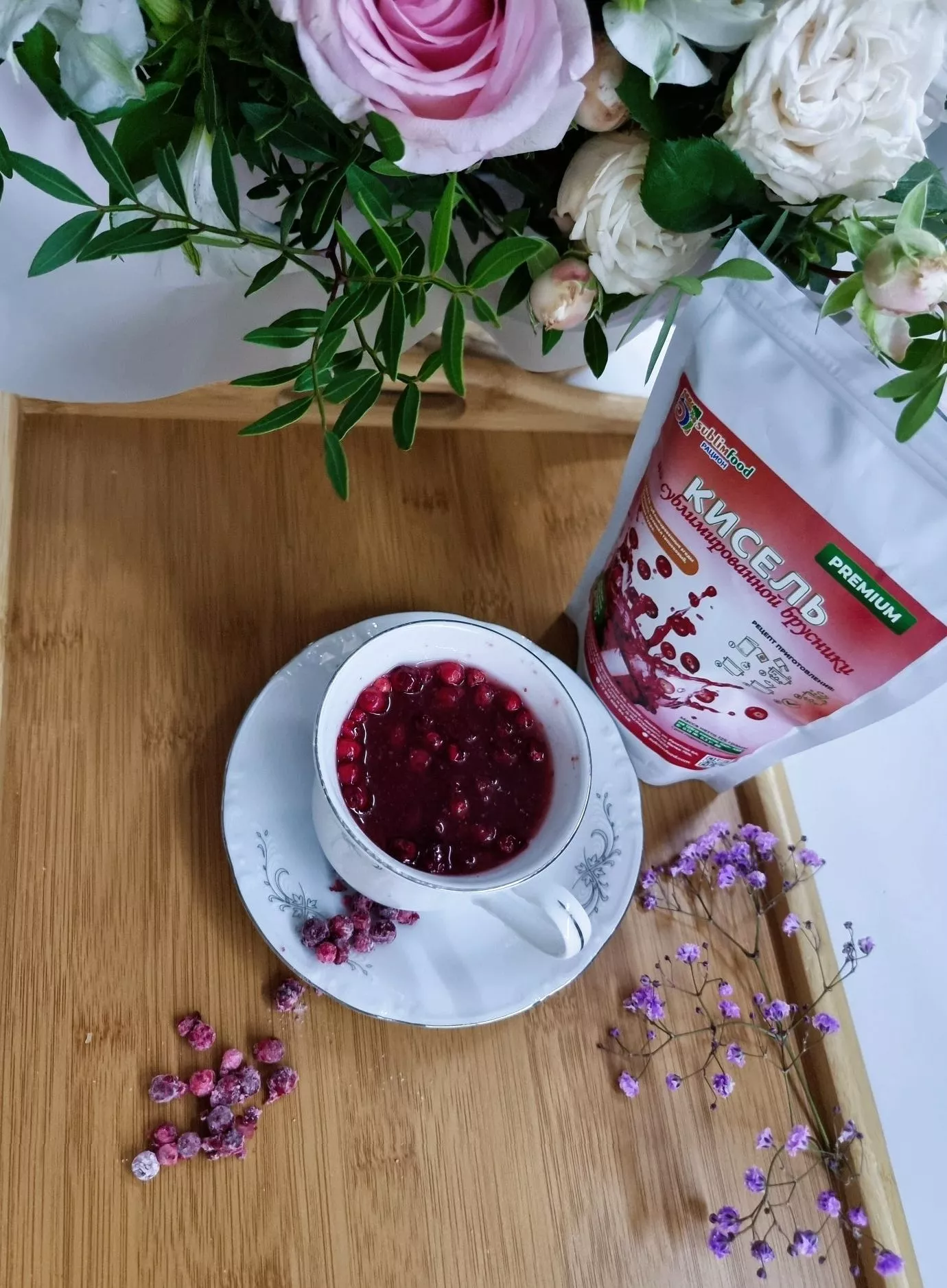 Кисель из сублимированной брусники Sublimfood 125г с доставкой по России | BreadyФото 1