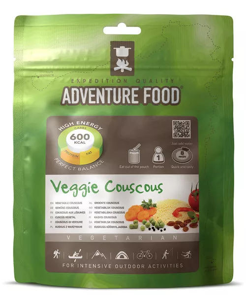 Овощной Кускус Adventure food VEGGI COUSCOUS 155г. с доставкой по России и в Казахстан | Bready