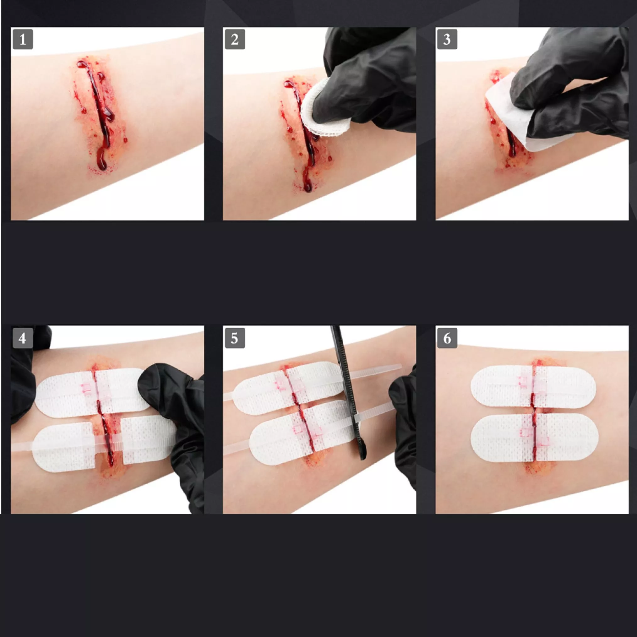 Набор для ухода за ранами Rhino Rescue Wound Closure Kit CP0005 с доставкой по России | BreadyФото 7