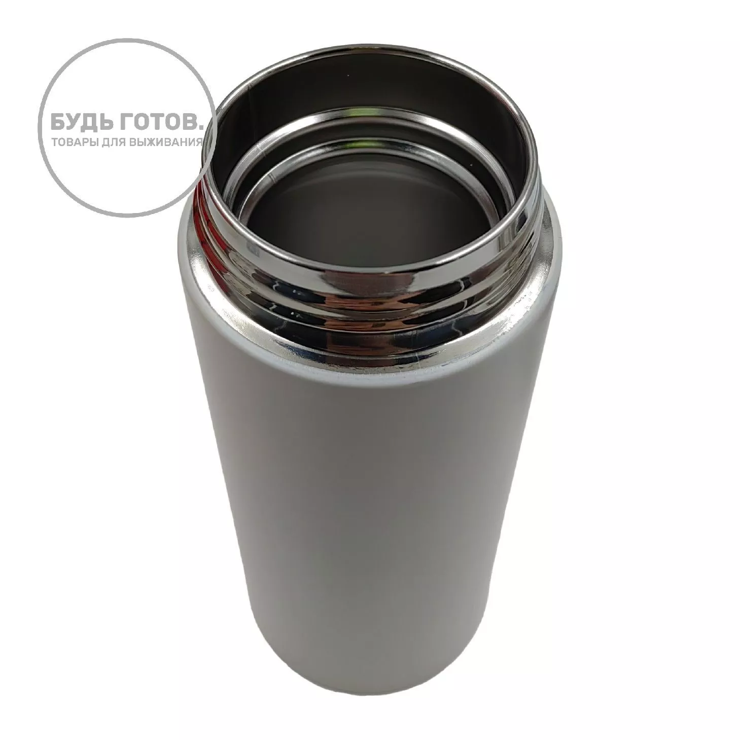 Термос с термометром и заварником белый с доставкой по России | BreadyФото 4