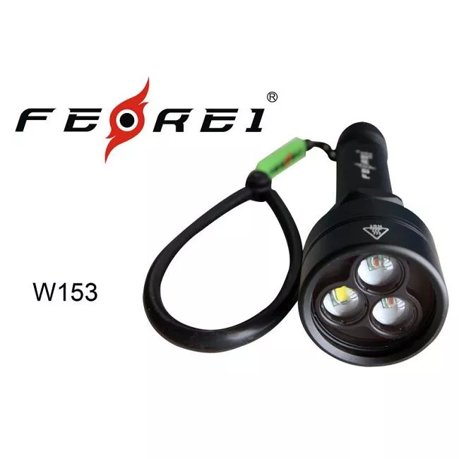 Фонарь для дайвинга Ferei W153 1хCREE XM-L (Cool White) 2xCREE XP-E (Red) с доставкой по России и в Казахстан | BreadyФото 2