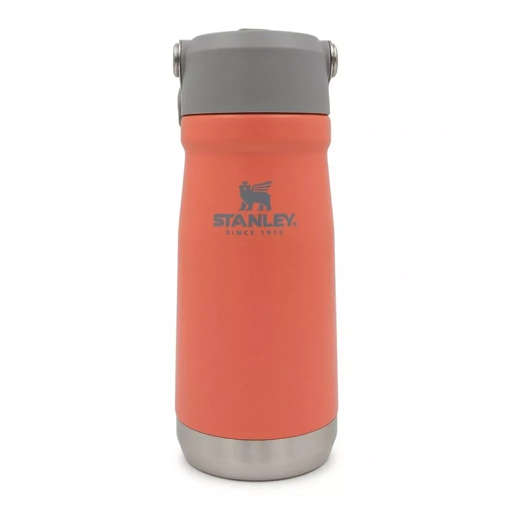 Термокружка STANLEY THE ICEFLOW™ FLIP STRAW WATER BOTTLE (коралловая), 500 ml, 10-09991-075 с доставкой по России | BreadyФото 0