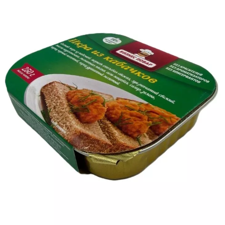 Икра из кабачков Л4, 250 г. (Бизнес Повар) с доставкой по России | BreadyФото 5