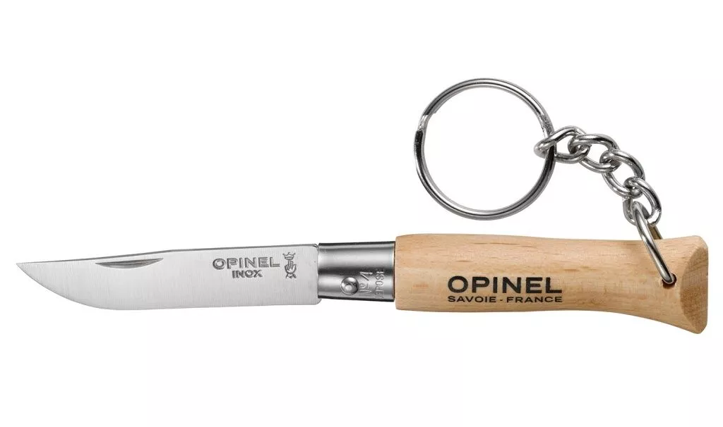 Нож-брелок складной Opinel №4 VRI Tradition Inox с доставкой по России и в Казахстан | Bready