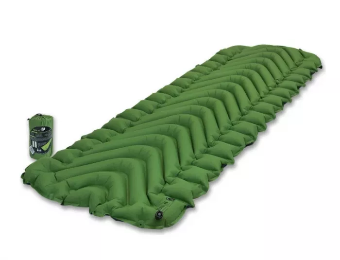 Надувной коврик KLYMIT Static V зеленый с доставкой по России и в Казахстан | Bready
