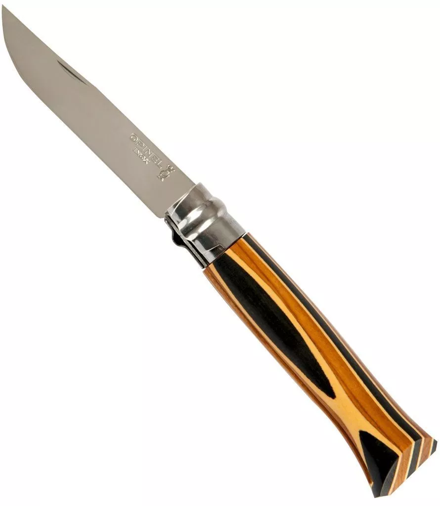 Нож складной Opinel №8 VRI Ebony-Boxwood-Rosewood (Limited edition) с доставкой по России и в Казахстан | Bready