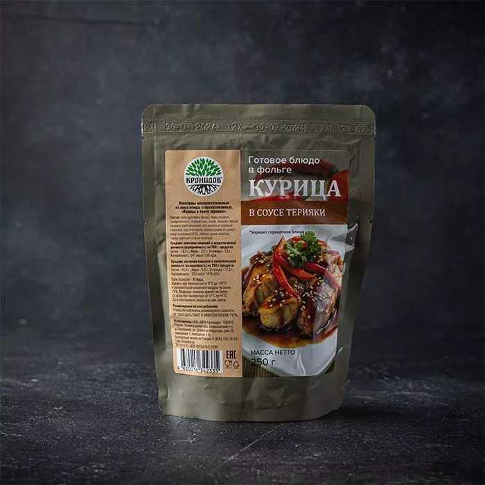 Курица в соусе терияки "Кронидов", 250 г с доставкой по России | BreadyФото 2